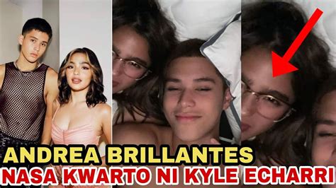 Viral Na Andrea Brillantes Nasa Kwarto Ni Kyle Echarri Andrea Brillantes And Kyle Echarri