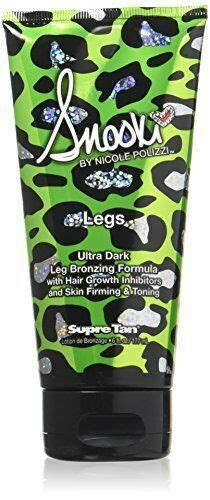 Supre Snooki Ultra Dark Leg Bronzer W Hair Growth Inhibitors 6 Oz By