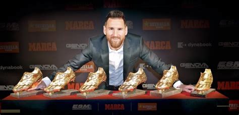 con 6 botas de oro lionel messi conquista la década contraréplica noticias