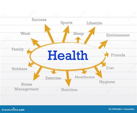 Health Concept Diagram Stock Images Image 29903484