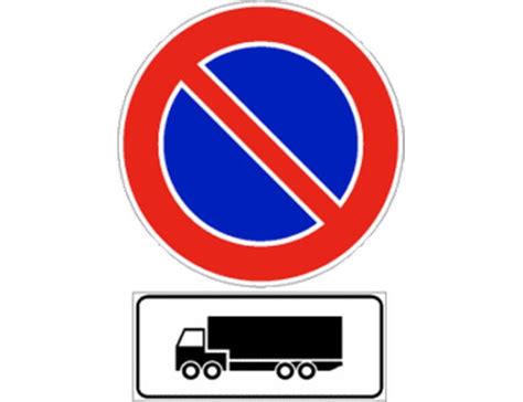 Il Segnale Raffigurato Prescrive Che Possono Transitare Gli Autoarticolati - Pannelli di limitazione