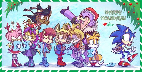Merry Xmas Sonic 2 By Vaporotem On Deviantart
