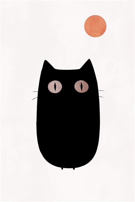 Illustration Artistiques The Cat Europosters