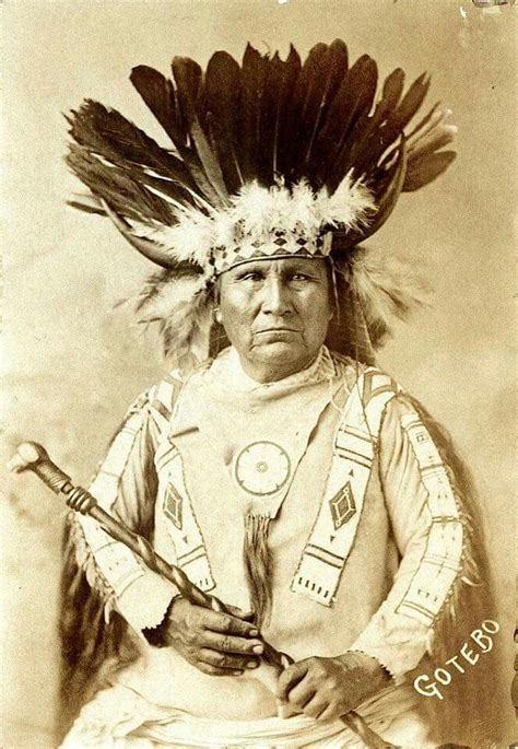 Chief Kau Tau Bon Gotebo Kiowa Late 1800s Native American Wisdom