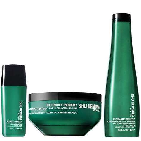 Nangai oil helps to coat and seal the split ends to make them less visible. Shu Uemura Art of Hair Ultimate Remedy Shampoo (300ml ...