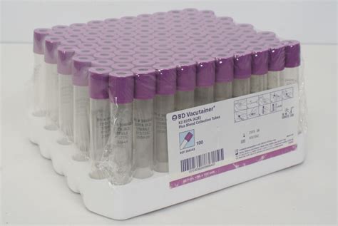Bd Vacutainer Edta Blood Collection Tubes All In One Photos Hot