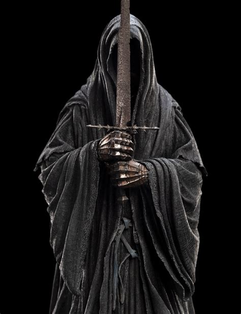 Weta Lord Of The Rings Miniature Ringwraith Statue Collectible