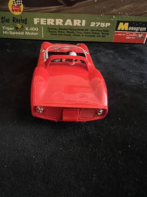 Vintage Monogram Ferrari 275p Slot Caruntested Ebay