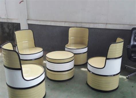 uniknya meja kursi  drum bekas  stpi berita trans set meja kursi