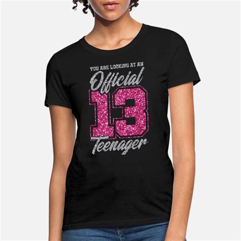 13th Birthday T Shirts Unique Designs Spreadshirt