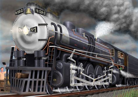 Steampunk Based Duplex Steam Locomotive By Joaodafonseca On Deviantart