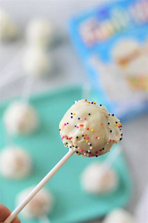 How To Make Cake Pops With Cake Mix Easy Cake Pops Recipe