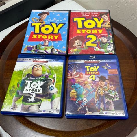 Disney Media Toy Story Movies 4 Dvd And Or Bluray Poshmark
