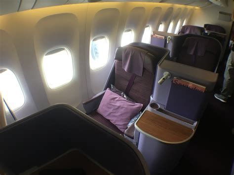 Thai Airways 777 Royal Silk Business Class Review The Higher Flyer
