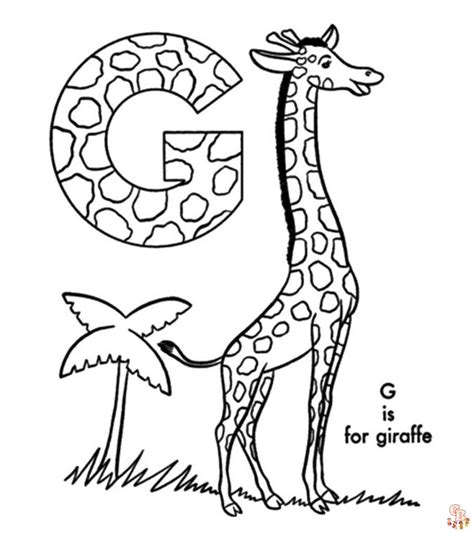Free Printable Letter G Coloring Pages For Kids