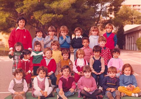 Photo De Classe 1ère Année Maternelle Des Pins De 1983 Maternelle Les