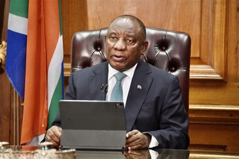 President Ramaphosa Address The Nation Watch President Cyril