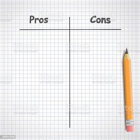 Pros And Cons Stock Illustration Download Image Now 2015 Balance