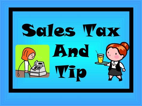 Sales tax and service provider tax certificate lookup. Sales tax and tip powerpoint