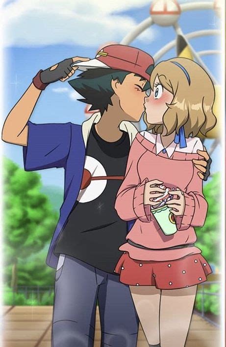 Pin By Ruby Burr On Amourshipping ️ Pokemon Ash And Serena Ash