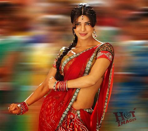 Priyanka Chopra Hot Still Saree Photos In Gunday Hot Images