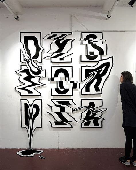 Artist Bends His D Letter Art Into Rd Dimension Demilked