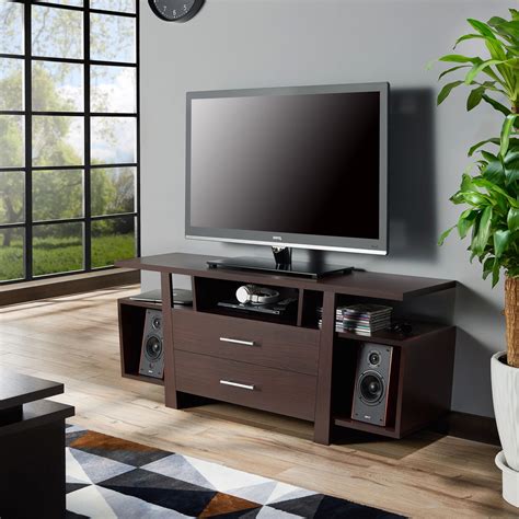 Furniture Of America Lyle Contemporary Tv Stand 60 Espresso