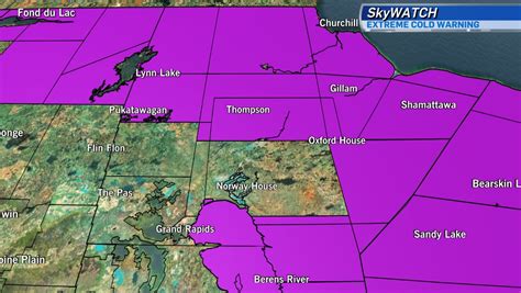 Ctv News Winnipeg On Twitter Extreme Cold Warning In Effect For Regions Below Details