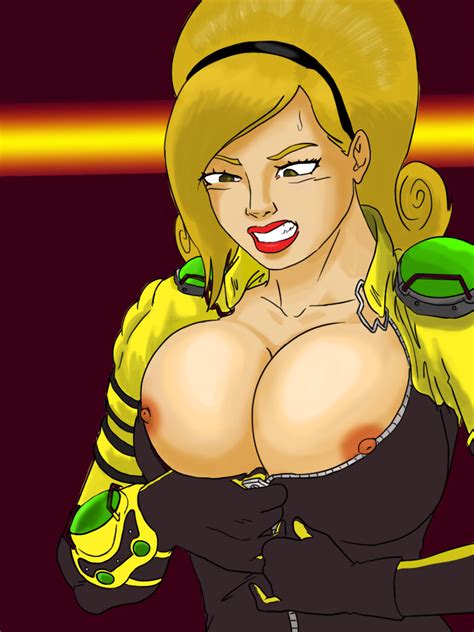 Rule 34 Angry Big Breasts Blonde Hair Colored King Of Fighters