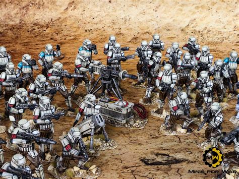 Star Wars Collectible Galactic Empire Minis For War Painting Studio