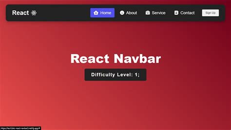 React Navbar Tutorial Responsive Navbar In React Js Advance Youtube