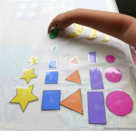 Printable Shape Matching And Size Sorting Activity Shape Activities