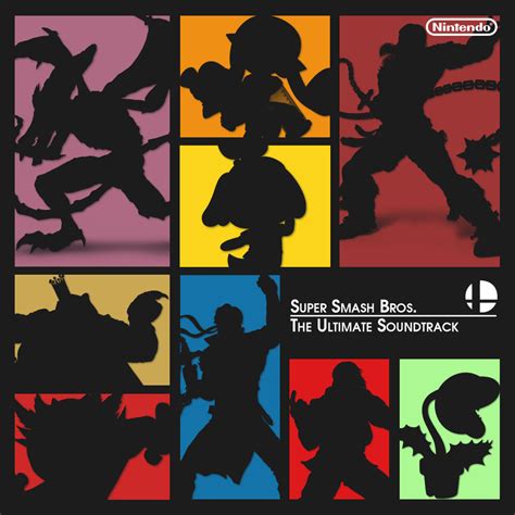 Super Smash Bros Ultimate Soundtrack Cd Cover By Livingdeadsuperstar