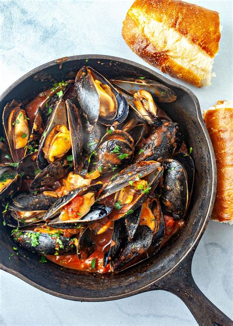 Steamed Mussels In Tomato Sauce Recipe From The Horse S Mouth