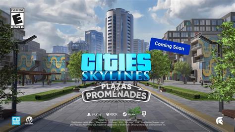 New Cities Skylines Expansion Plazas And Promenades Gets New Video