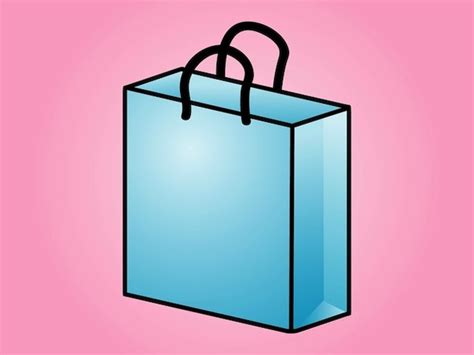 Shopping paper bag logo element Vector | Free Download