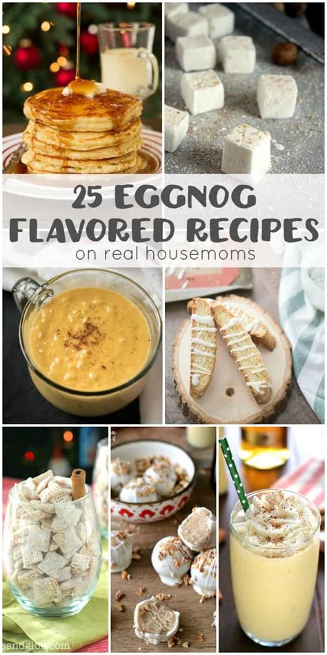 25 Eggnog Flavored Recipes ⋆ Real Housemoms