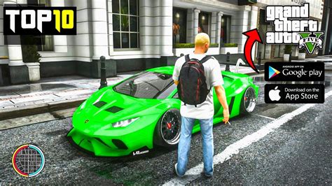 Top 10 Games Like Gta 5 For Android With Download Link Youtube
