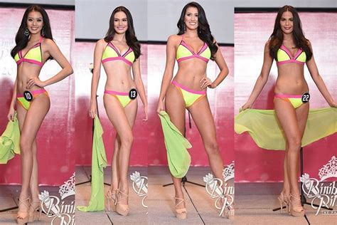 IN PHOTOS Binibining Pilipinas Candidates In Swimwear Philstar Com