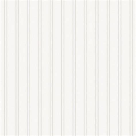 Martha Stewart Living 1 Double Roll Beadboard White Textured Paintable