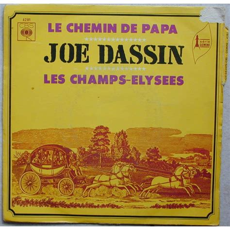 18 rue joe dassin, 34000 montpellier Les champs elysées by Joe Dassin, SP with speed06 - Ref ...