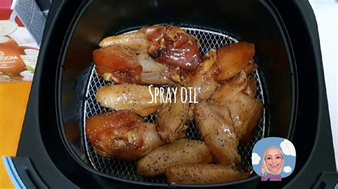 Ayam masak kicap cendawan enaq ~ resepi terbaik via resipicitarasawan.blogspot.com. Cara masak Chicken wings dengan air fryer - YouTube