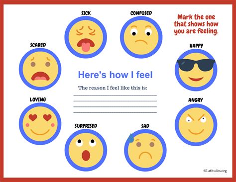 Emoji Heres How I Feel Feelings Chart Acn Latitudes
