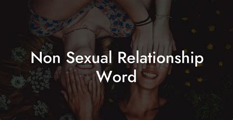 Non Sexual Relationship Word The Monogamy Experiment