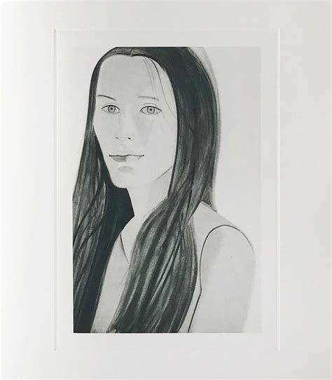 alex katz six female portraits suite of 6 prints pop art contemporary artist realism for