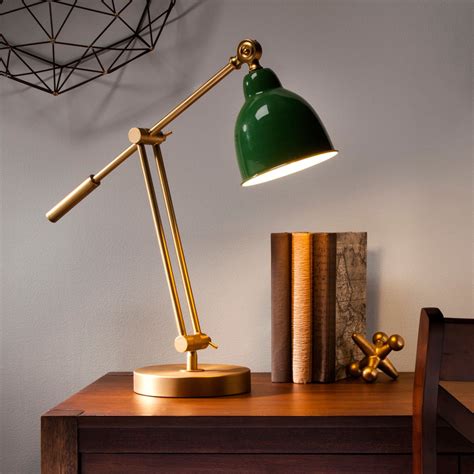 The Task Lamp From Threshold Has A Green Light That Gives You The Right