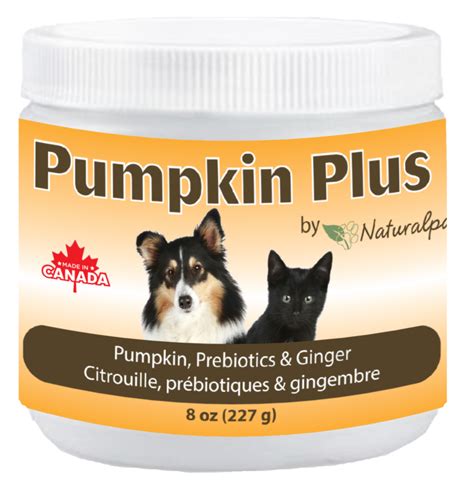 Pumpkin Plus Pumpkin And Prebiotics For Dogs And Cats 8oz Naturalpaw