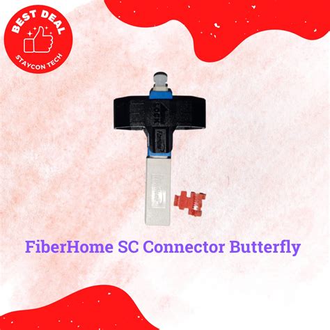 Fiberhome Sc Connector Butterfly With Free Stripper For Every 20 Pcs