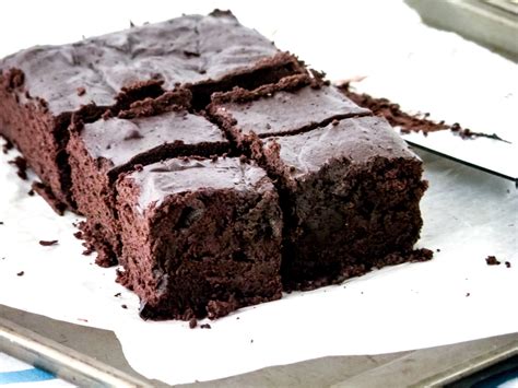 Spread batter into the baking pan evenly. Flourless Brownies - Homemade Mommy