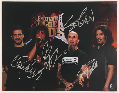 Lot Detail Anthrax Signed 11 X 14 Photograph